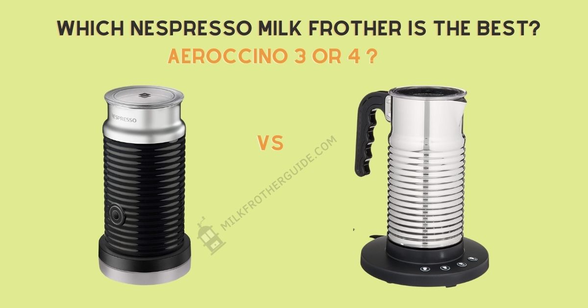 Nespresso Aeroccino Milk Frother Review MilkFrother Guide