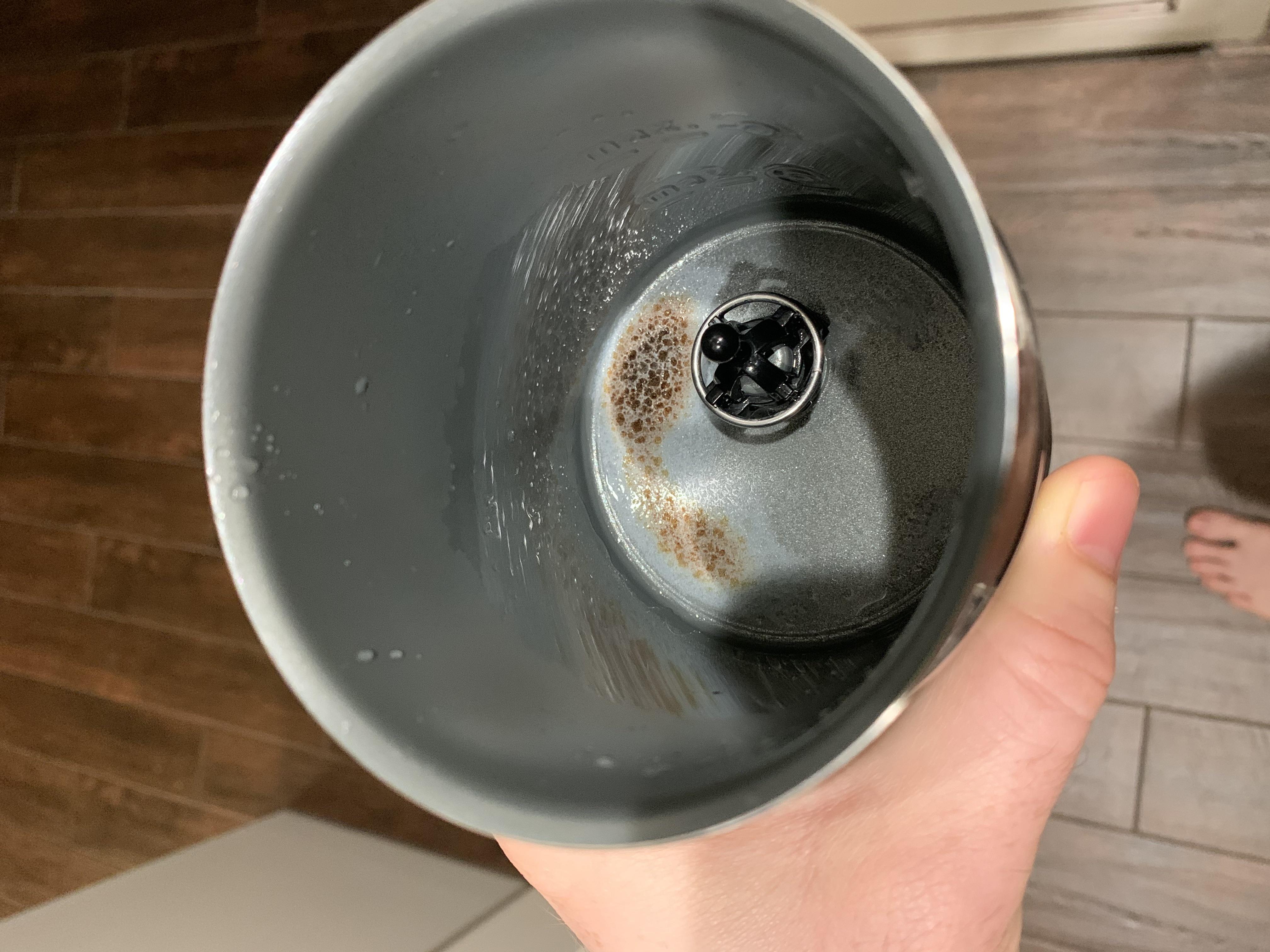 How to burnt milk from Nespresso milk frother? - Guide