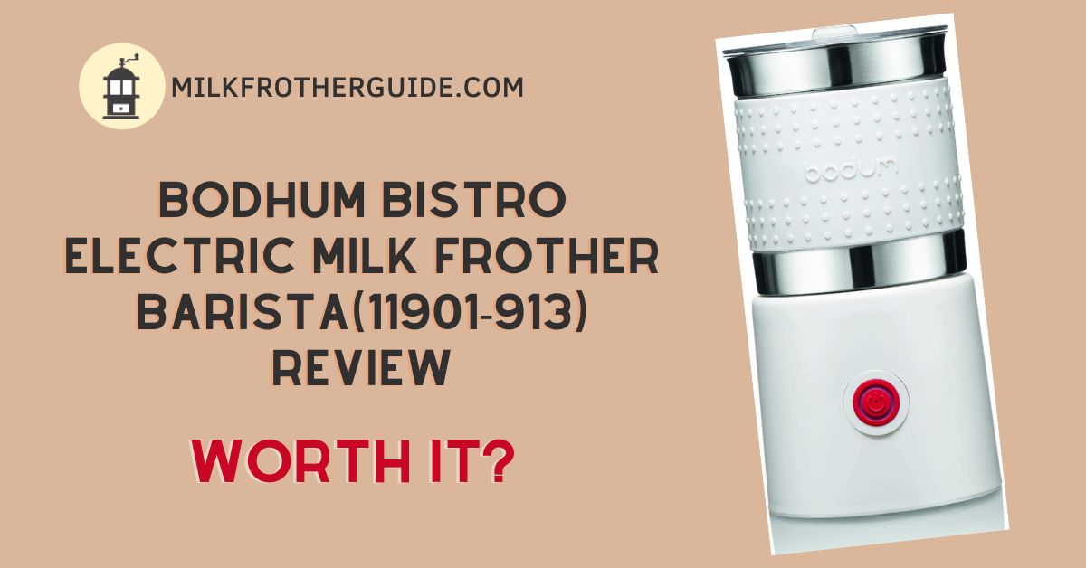 Bodum Bistro Electric Milk Frother Barista(11901-913) Review: Still Worth  It in 2022? - MilkFrother Guide